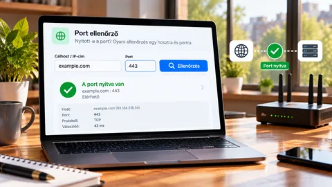 Hogyan ellenőrizd, hogy nyitva van-e egy port?